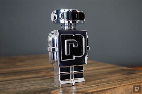 robot shaped perfume bottle